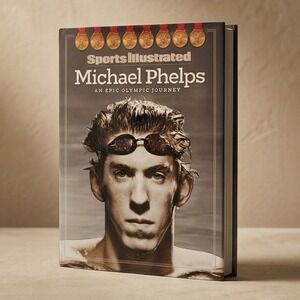 Sports Illustrated Michael Phelps An Epic‎ Olympic Journey Coffee Table Book